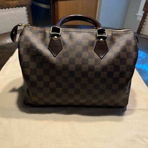 Louis Vuitton Damien Ebene Speedy 30